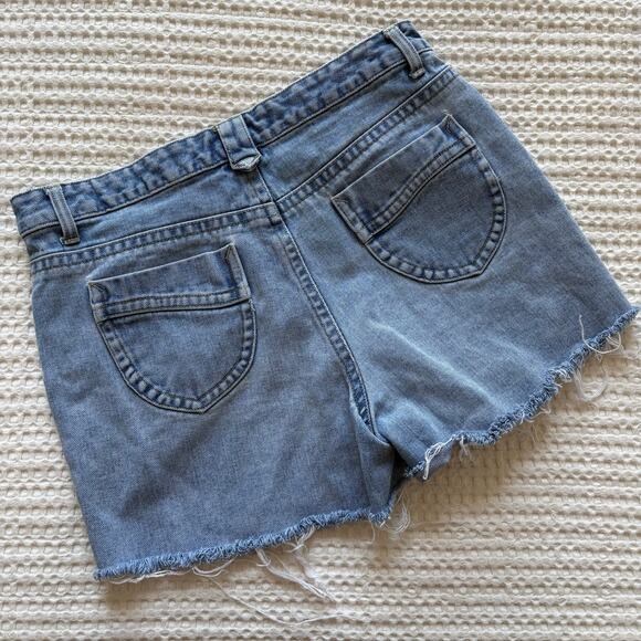 Bill Blass Jeans Cutoff Denim Shorts size 10 - Picture 1 of 6